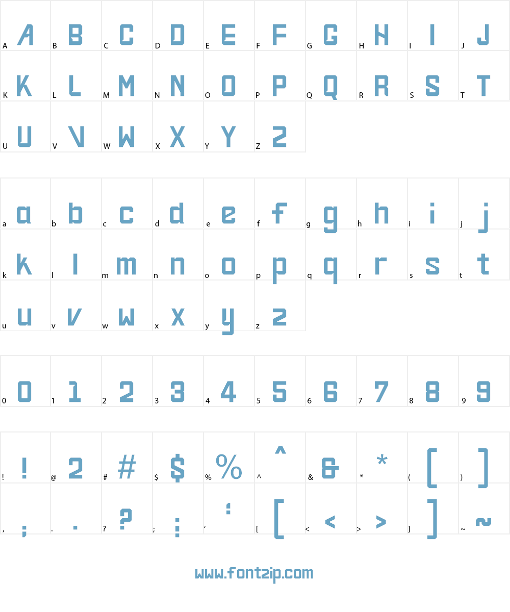 College Football Sans Font Character